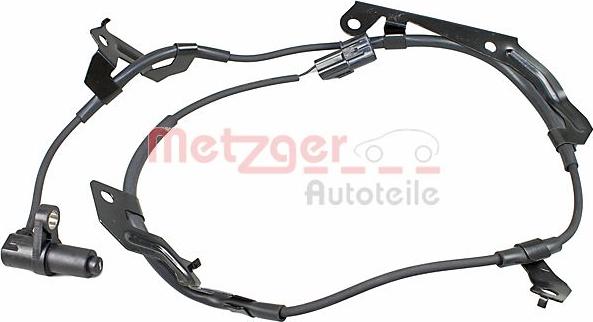 Metzger 09001082 - Датчик ABS, частота вращения колеса autosila-amz.com