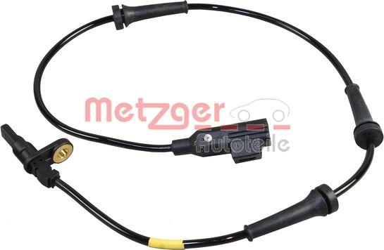 Metzger 09001032 - Датчик ABS, частота вращения колеса autosila-amz.com