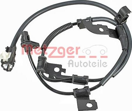 Metzger 09001020 - Датчик ABS, частота вращения колеса autosila-amz.com