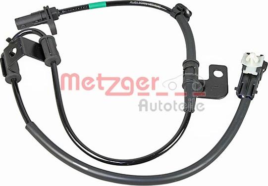 Metzger 09001021 - Датчик ABS, частота вращения колеса autosila-amz.com