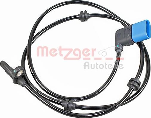 Metzger 09001072 - Датчик ABS, частота вращения колеса autosila-amz.com