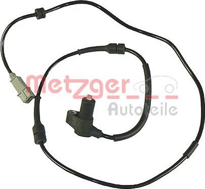 Metzger 0900107 - Датчик ABS, частота вращения колеса autosila-amz.com
