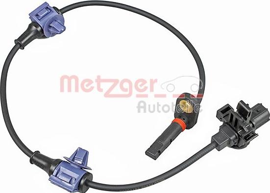 Metzger 09001183 - Датчик ABS, частота вращения колеса autosila-amz.com