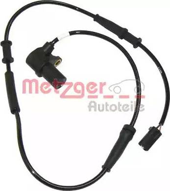 Metzger 0900118 - Датчик ABS, частота вращения колеса autosila-amz.com