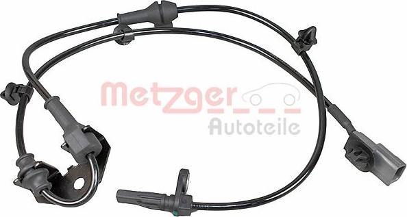 Metzger 09001121 - Датчик ABS, частота вращения колеса autosila-amz.com