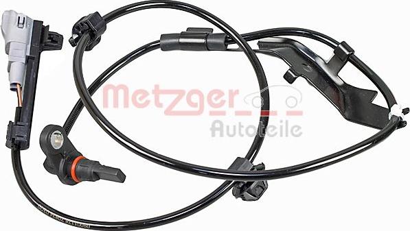Metzger 09001176 - Датчик ABS, частота вращения колеса autosila-amz.com