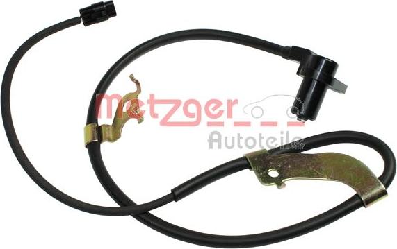 Metzger 0900139 - Датчик ABS, частота вращения колеса autosila-amz.com