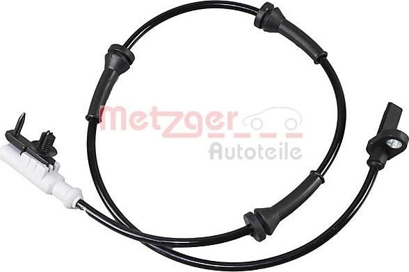 Metzger 09001346 - Датчик ABS, частота вращения колеса autosila-amz.com
