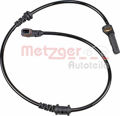 Metzger 09001309 - Датчик ABS, частота вращения колеса autosila-amz.com