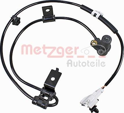 Metzger 09001336 - Датчик ABS, частота вращения колеса autosila-amz.com