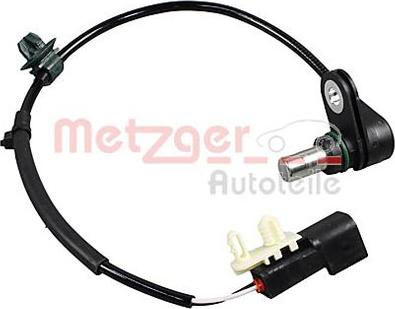 Metzger 09001328 - Датчик ABS, частота вращения колеса autosila-amz.com