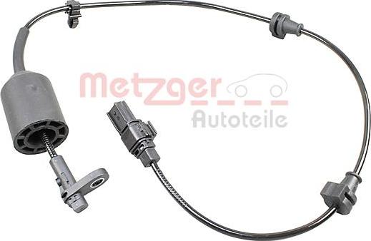 Metzger 09001378 - Датчик ABS, частота вращения колеса autosila-amz.com