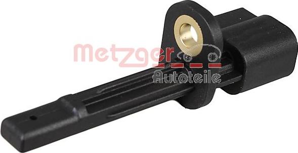 Metzger 09001218 - Датчик ABS, частота вращения колеса autosila-amz.com