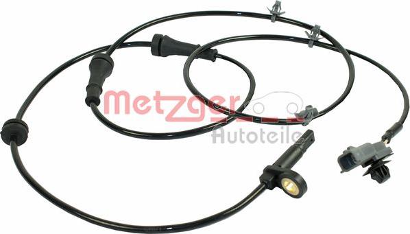 Metzger 0900867 - Датчик ABS, частота вращения колеса autosila-amz.com