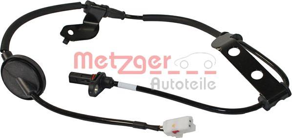 Metzger 0900812 - Датчик ABS, частота вращения колеса autosila-amz.com