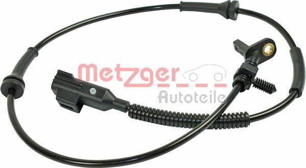 Metzger 0900880 - Датчик ABS, частота вращения колеса autosila-amz.com