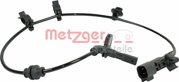 Metzger 0900836 - Датчик ABS, частота вращения колеса autosila-amz.com