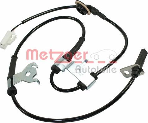 Metzger 0900828 - Датчик ABS, частота вращения колеса autosila-amz.com