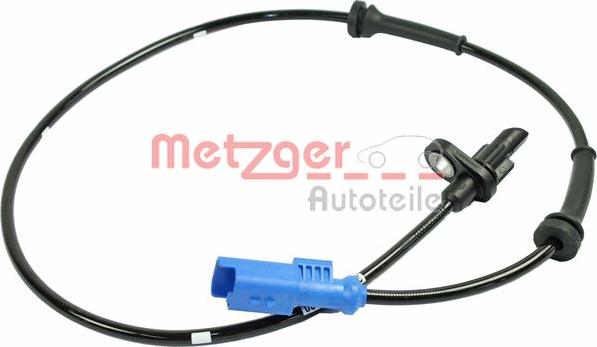 Metzger 0900823 - Датчик ABS, частота вращения колеса autosila-amz.com