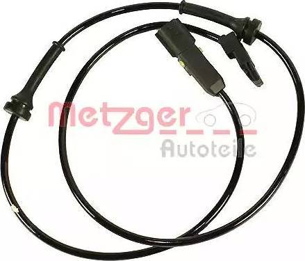 Metzger 0900822 - Датчик ABS, частота вращения колеса autosila-amz.com