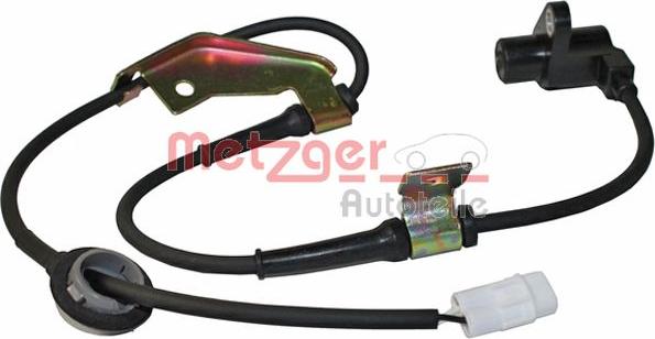 Metzger 0900871 - Датчик ABS, частота вращения колеса autosila-amz.com