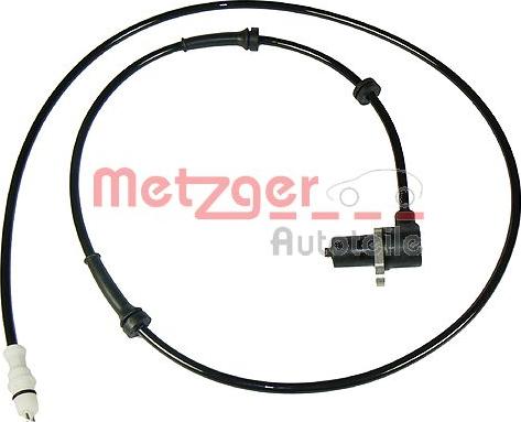 Metzger 0900397 - Датчик ABS, частота вращения колеса autosila-amz.com