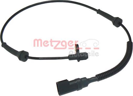 Metzger 0900301 - Датчик ABS, частота вращения колеса autosila-amz.com