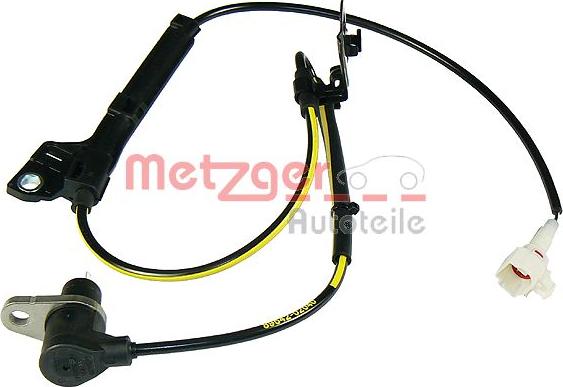 Metzger 0900389 - Датчик ABS, частота вращения колеса autosila-amz.com