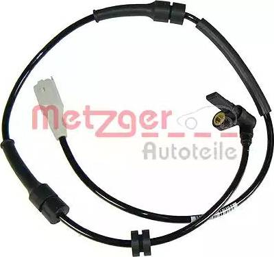 Metzger 0900383 - Датчик ABS, частота вращения колеса autosila-amz.com