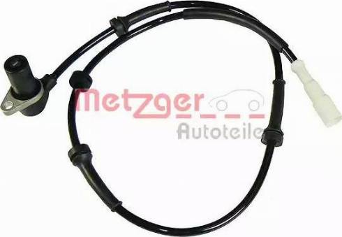 Metzger 0900387 - Датчик ABS, частота вращения колеса autosila-amz.com
