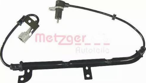 Metzger 0900370 - Датчик ABS, частота вращения колеса autosila-amz.com