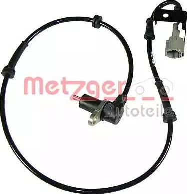 Metzger 0900377 - Датчик ABS, частота вращения колеса autosila-amz.com
