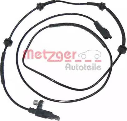 Metzger 0900294 - Датчик ABS, частота вращения колеса autosila-amz.com