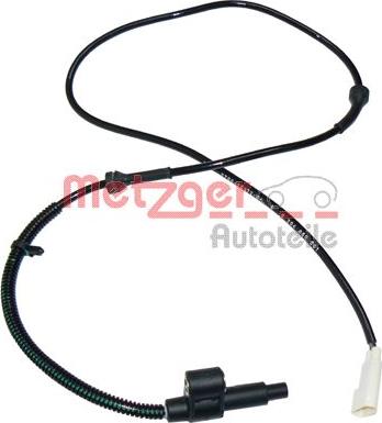 Metzger 0900296 - Датчик ABS, частота вращения колеса autosila-amz.com