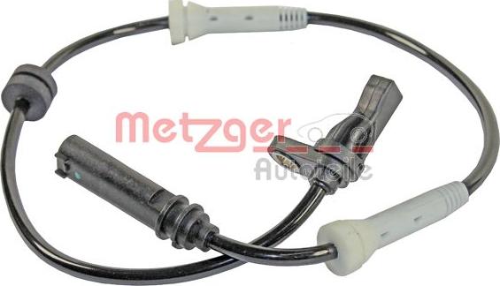 Metzger 0900243 - Датчик ABS, частота вращения колеса autosila-amz.com