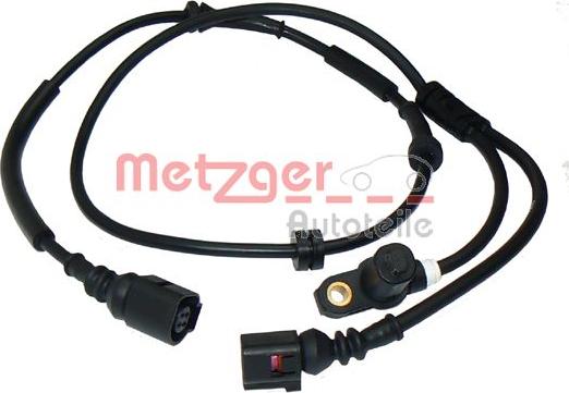 Metzger 0900254 - Датчик ABS, частота вращения колеса autosila-amz.com