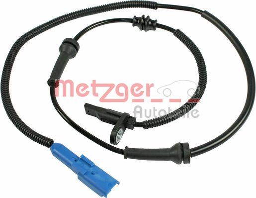 Metzger 0900206 - Датчик ABS, частота вращения колеса autosila-amz.com