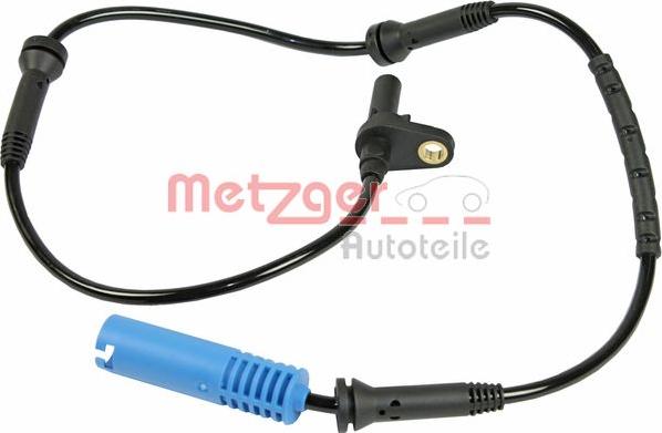 Metzger 0900212 - Датчик ABS, частота вращения колеса autosila-amz.com