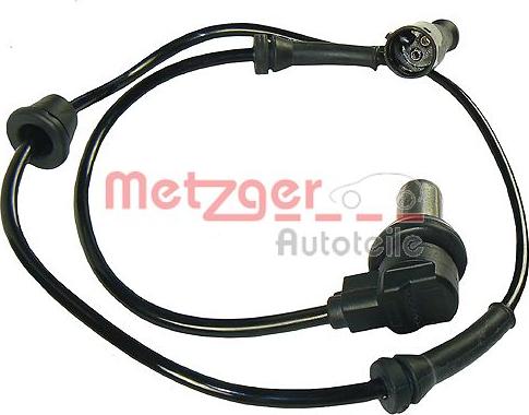 Metzger 0900289 - Датчик ABS, частота вращения колеса autosila-amz.com