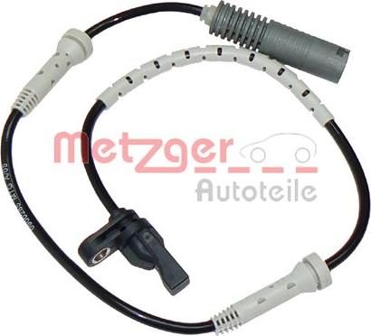 Metzger 0900285 - Датчик ABS, частота вращения колеса autosila-amz.com