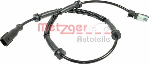 Metzger 0900221 - Датчик ABS, частота вращения колеса autosila-amz.com