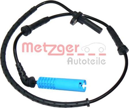 Metzger 0900271 - Датчик ABS, частота вращения колеса autosila-amz.com