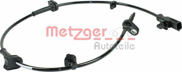 Metzger 0900793 - Датчик ABS, частота вращения колеса autosila-amz.com