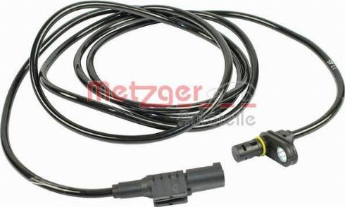 Metzger 0900761 - Датчик ABS, частота вращения колеса autosila-amz.com