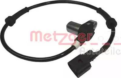 Metzger 0900700 - Датчик ABS, частота вращения колеса autosila-amz.com