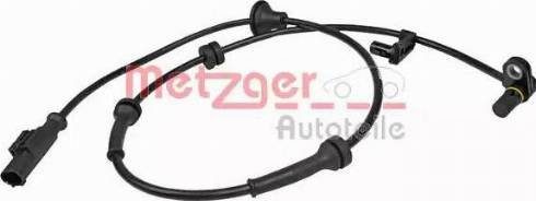 Metzger 0900777 - Датчик ABS, частота вращения колеса autosila-amz.com