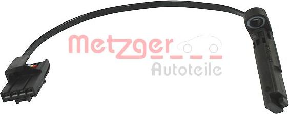 Metzger 0902272 - Датчик импульсов, коленвал autosila-amz.com