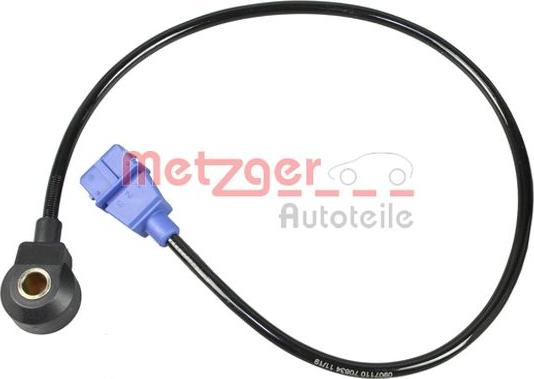 Metzger 0907110 - Датчик детонации autosila-amz.com