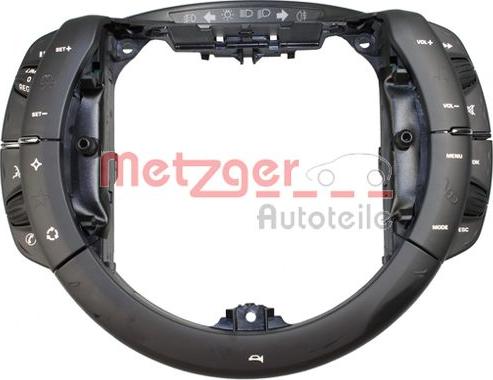 Metzger 0916493 - Выключатель на рулевой колонке autosila-amz.com