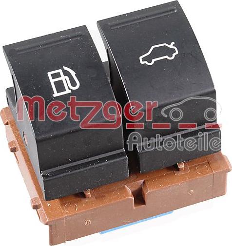 Metzger 09161057 - Выключатель, открывание топливозаливной крышки autosila-amz.com